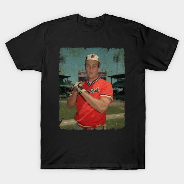 Cal Ripken Jr. - Baltimore Orioles, 1992 T-Shirt by Krizleberation